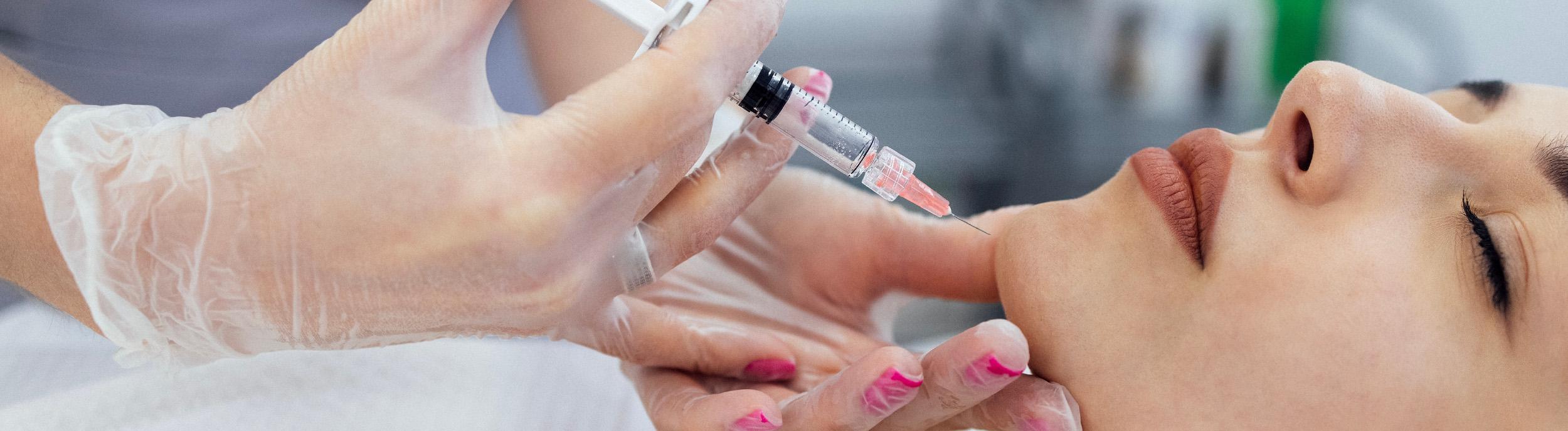 Botox injector marking treatment points before a consultation, illustrating the personalized, age-independent approach to timing treatment.