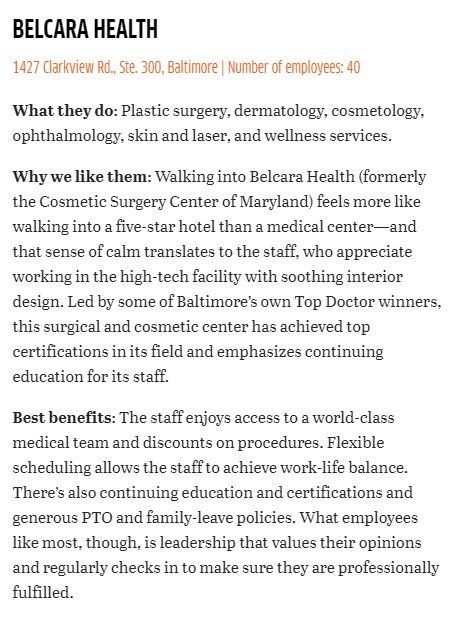 plastic surgery featured image for blog for Belcara Health in Baltimore, MD