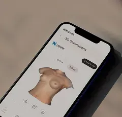 The Adoreal app on a phone