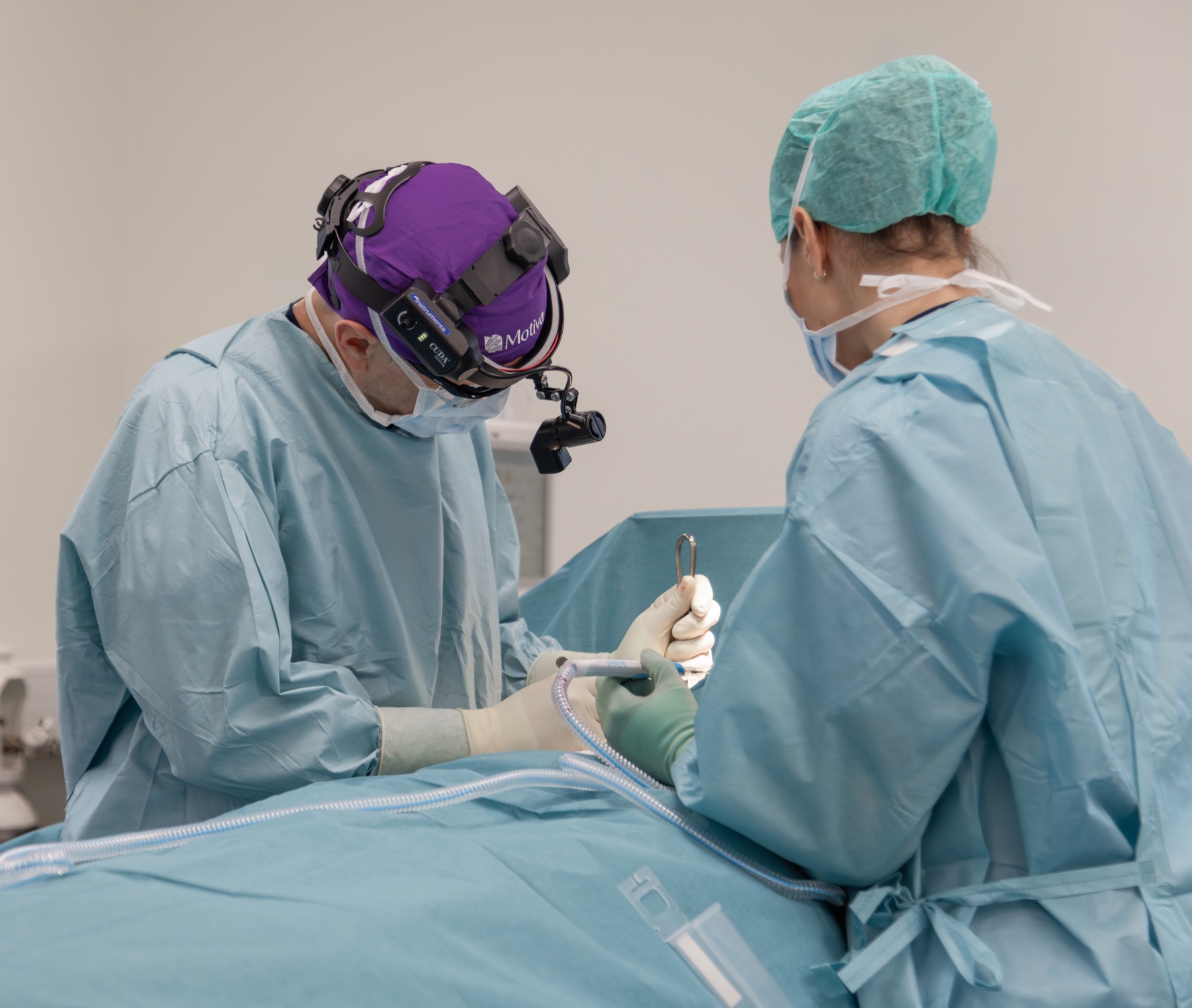 Kirurgteamet under en operation