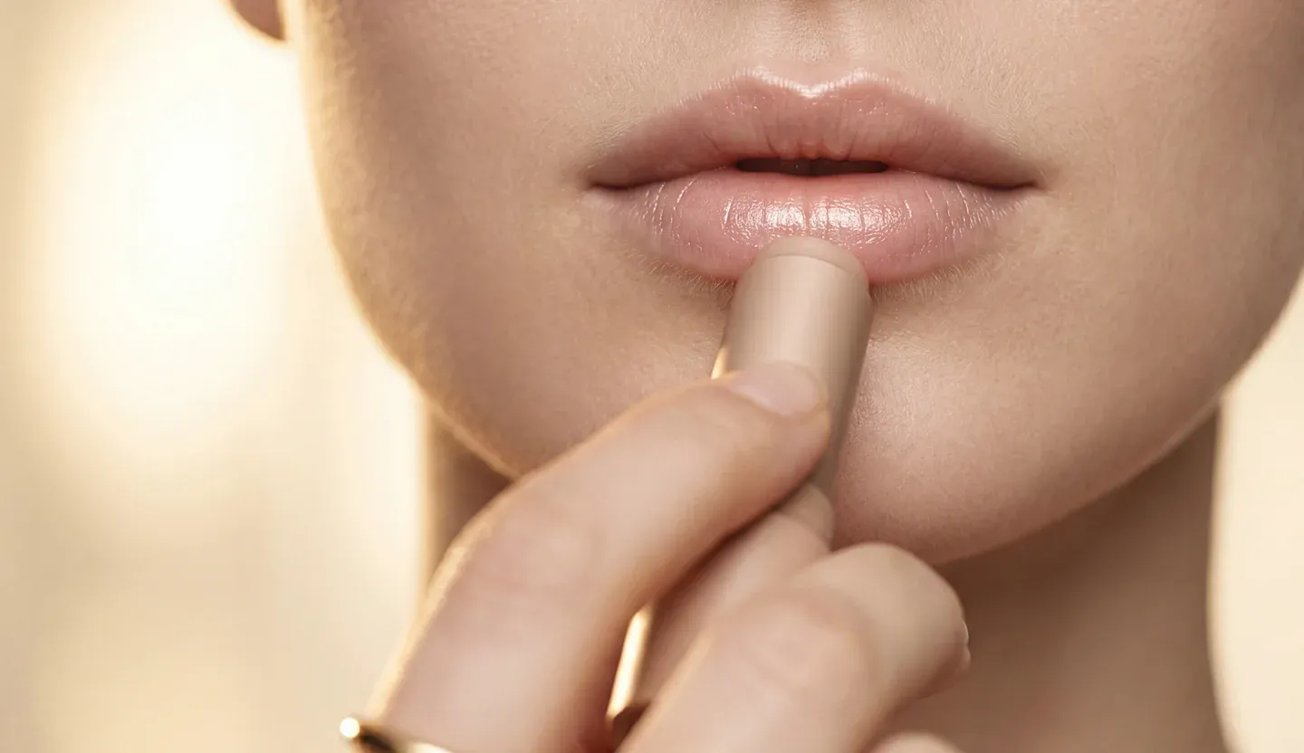 Profile portrait of a woman in soft natural light – facial surgery at Skulpturkliniken